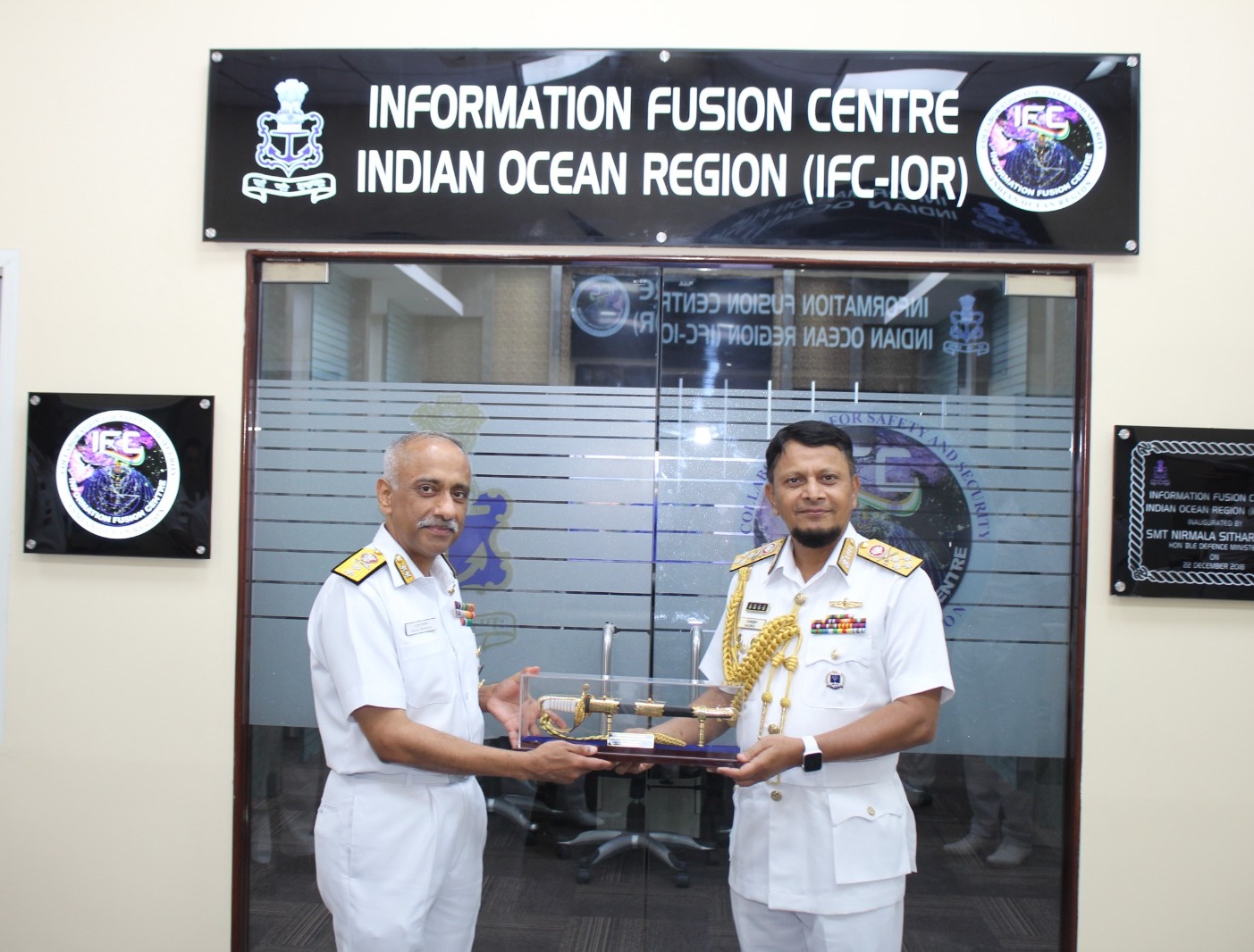 Visit of Chief of Naval Staff, Bangladesh Navy at IFC-IOR - 13 Sep 23